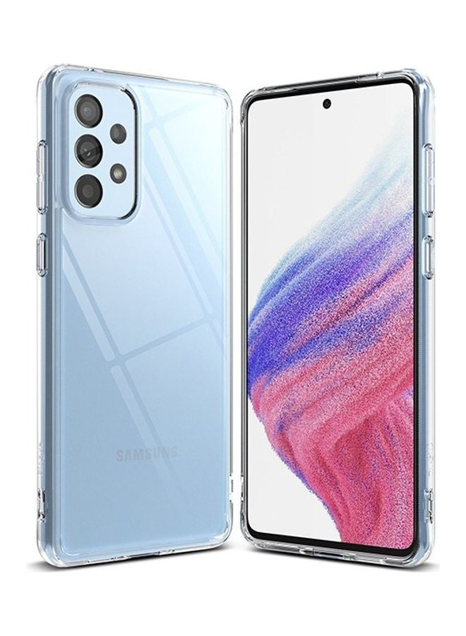 Fusion Compatible with Samsung Galaxy A73 5G (2022) Case Anti-Fingerprint Frosted Hard Back Shockproof TPU Bumper Cover - Clear - v1653544906/N53318789A_1