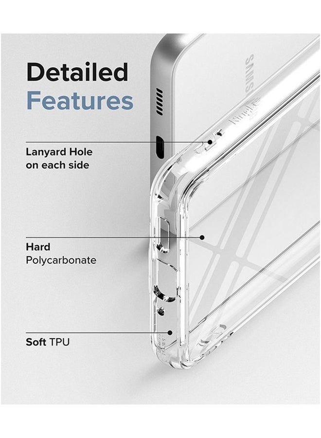 Ringke Fusion Compatible with Samsung Galaxy A33 5G Case, Transparent Thin Hard Back Shockproof TPU Bumper Cover - Clear - Image 4