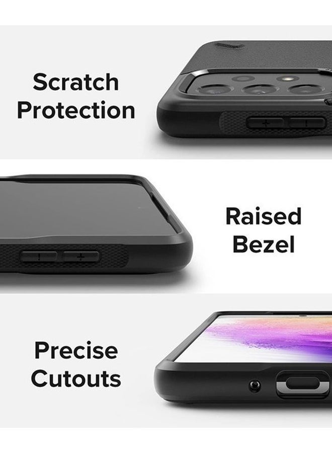 Ringke Onyx Compatible with Samsung Galaxy A73 5G (2022) Case, Shockproof Rugged Heavy Duty Non-Slip Flexible TPU Cover - Black - Image 4
