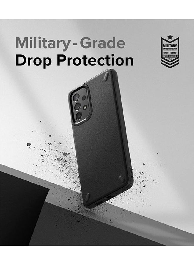 Onyx Compatible with Samsung Galaxy A73 5G (2022) Case, Shockproof Rugged Heavy Duty Non-Slip Flexible TPU Cover - Black - v1653544909/N53318793A_5