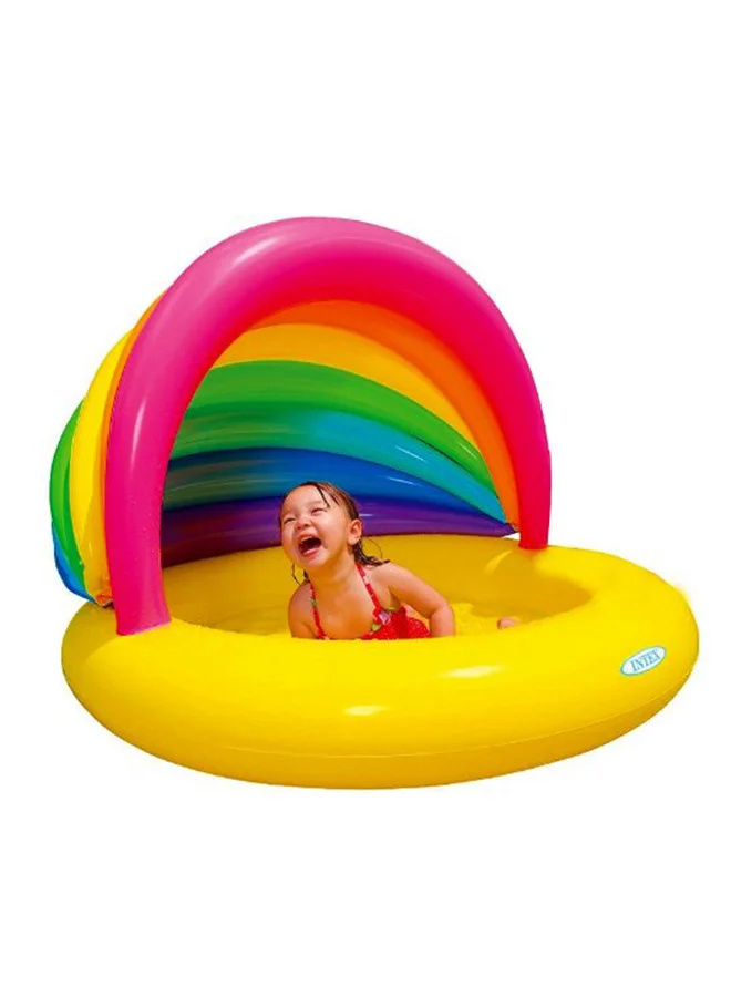 INTEX Rainbow Shade Pool Inflatable 155x135x104cm