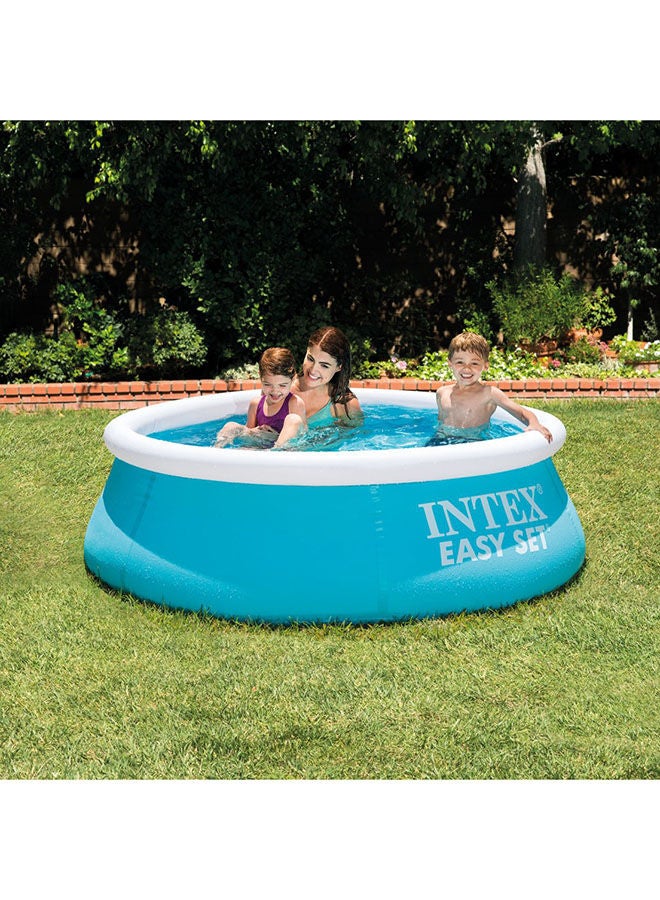 INTEX Round Shaped Easy Set Swimming Pool 6feet 6feet - Image 2