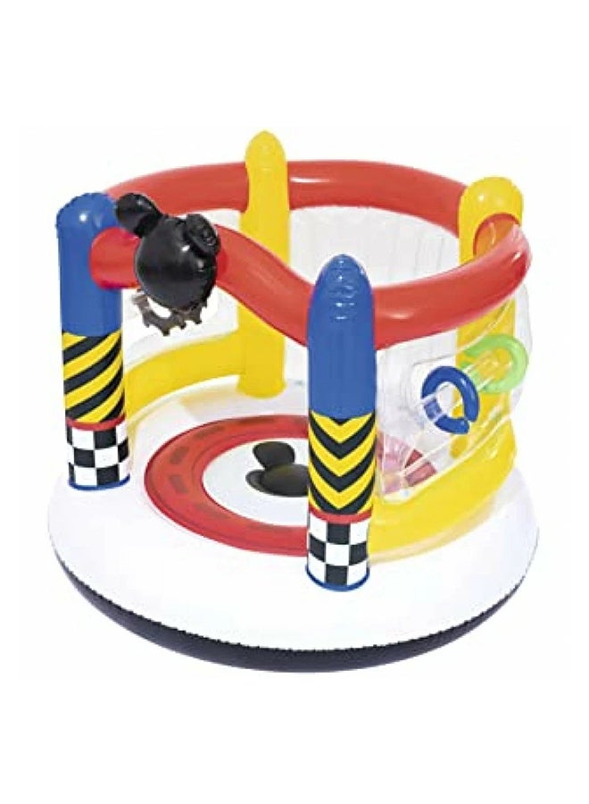 Bestway Mickey and the Roadster Racers Inflatable Bouncer 54inch  - Image 1