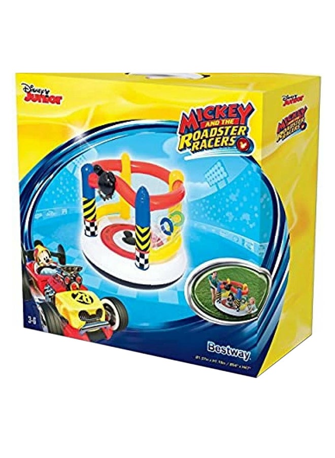 Bestway Mickey and the Roadster Racers Inflatable Bouncer 54inch  - Image 4