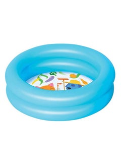 Bestway 2-Ring Baby Pool, Round - Blue 61x15cm  - Image 2