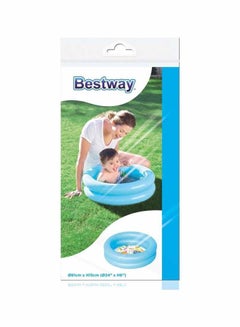 Bestway 2-Ring Baby Pool, Round - Blue 61x15cm  - Image 5