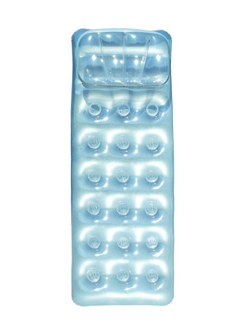 Inflatable Metal Tech Pool Lounge With Repair Patch 1.88 x 0.71meter