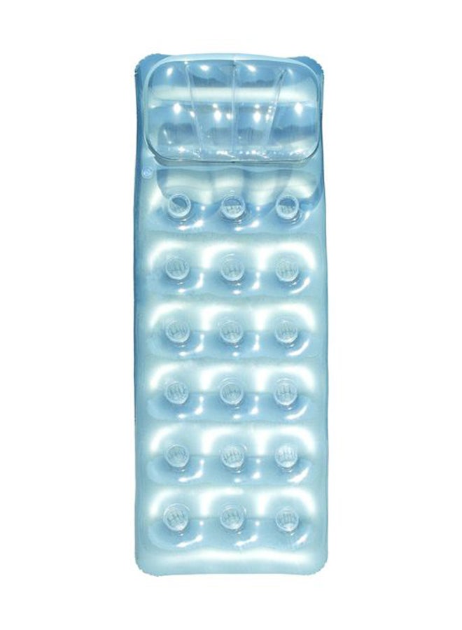 Bestway Inflatable Metal Tech Pool Lounge With Repair Patch 1.88 x 0.71meter  - Image 1