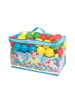 100-Piece Splash And Play Bouncing Balls 6.5cm