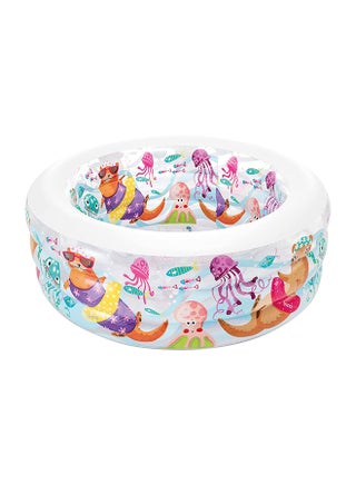 Aquarium Inflatable Foldable Portable Lightweight Swimming Pool 152x56cm 152x56cm - v1653552219/N11822566A_2
