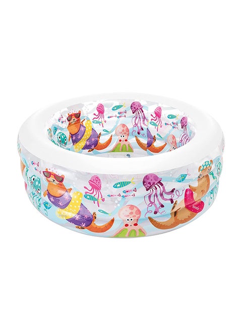 Aquarium Inflatable Foldable Portable Lightweight Swimming Pool 152x56cm 152x56cm