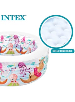 INTEX Aquarium Inflatable Foldable Portable Lightweight Swimming Pool 152x56cm  - Image 5
