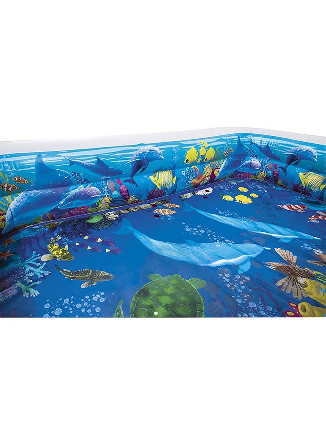 3D Undersea Adventure Pool 262x175cm 262x175cm