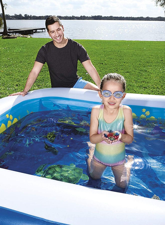 3D Undersea Adventure Pool 262x175cm 262x175cm