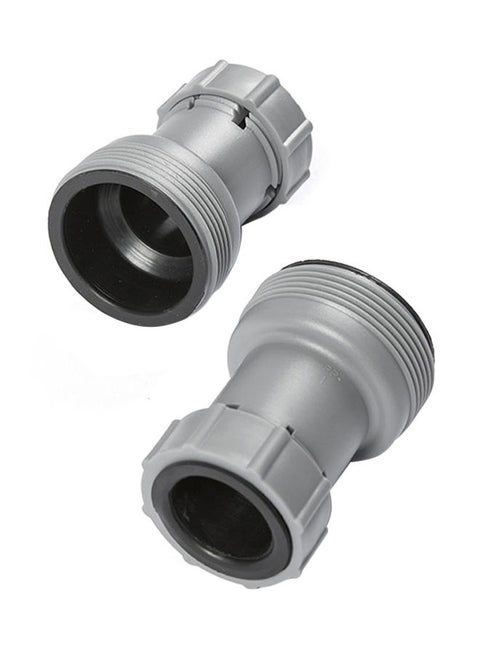 2-Piece Flowclear Hose Adaptor Set Pool Accessories 38mm 38mm