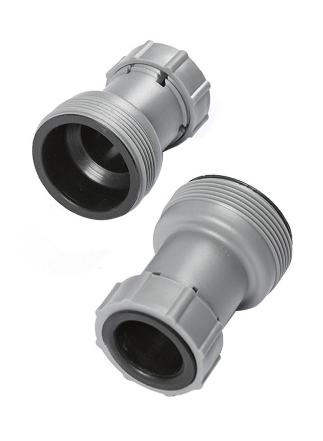 Bestway - 2-Piece Flowclear Hose Adaptor Set Pool Accessories 38mm 38mm - Image 1