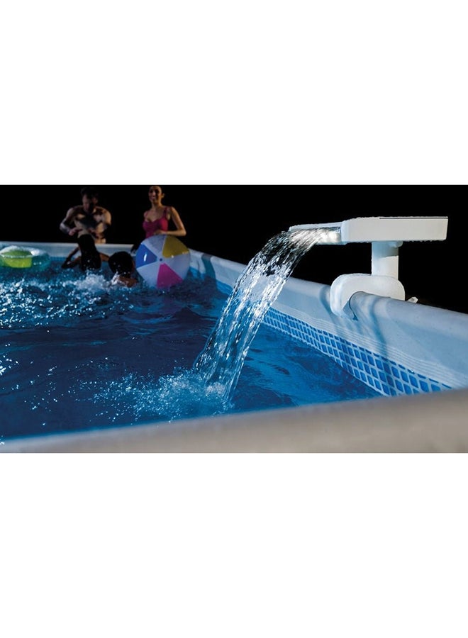 INTEX - Led Multi-Coloured Waterfall Cascade 22x33x29cm - Image 1