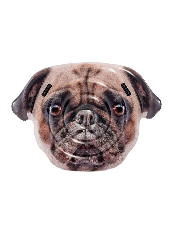 INTEX Pug Face Island Pool Float Inflatable