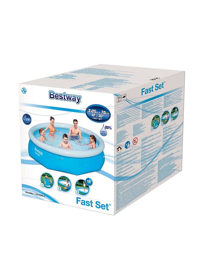 Bestway Fast Set Swimming Pool 305x76cm  - Image 1