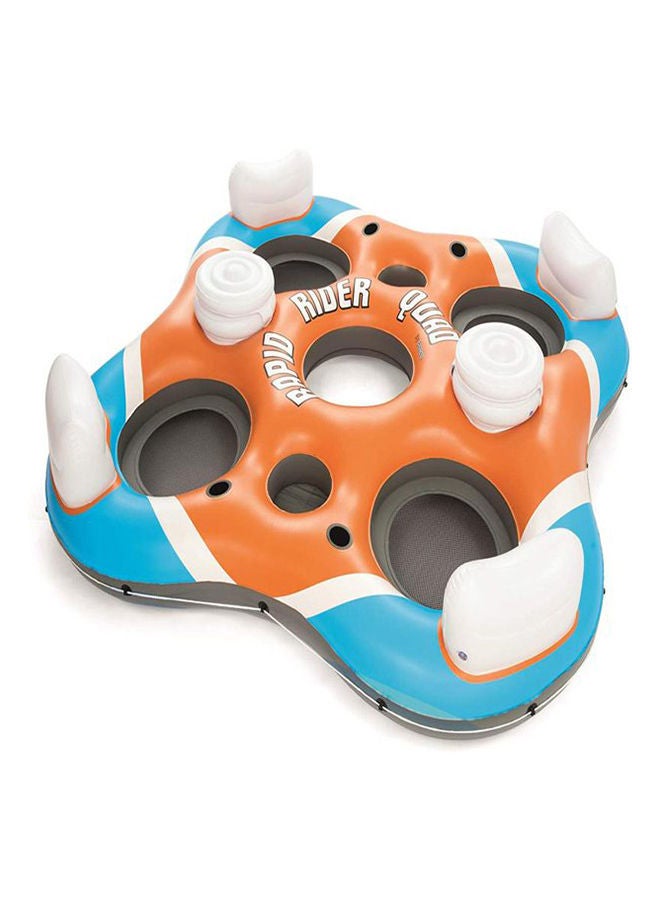 Bestway Hydroforce Rapid Rider Quad Inflatable Island Tube 255 x 53cm - Image 4