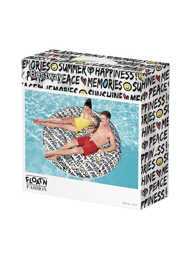 بست واي عوامة حوض سباحة وجزيرة باقتباسات عن فصل الصيف 188سم - Image 1