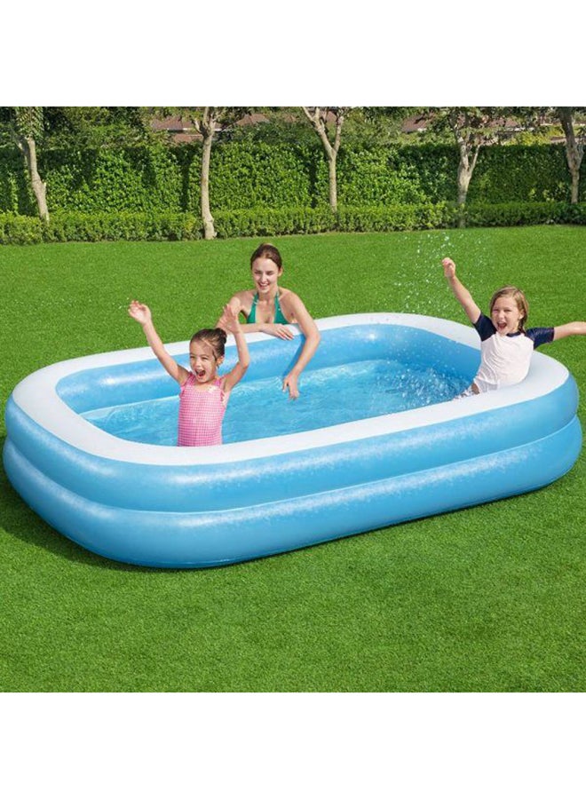 Bestway Inflatable Rectangular Pool 262x175x51centimeter  - Image 3