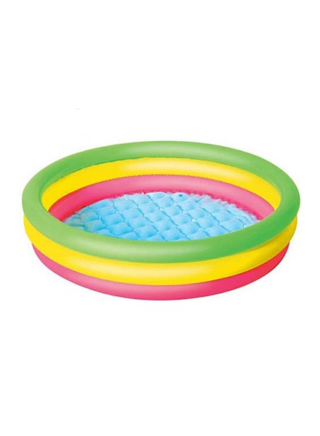 Bestway Inflatable 3-Rings Summer Pool 620Liters - Image 2