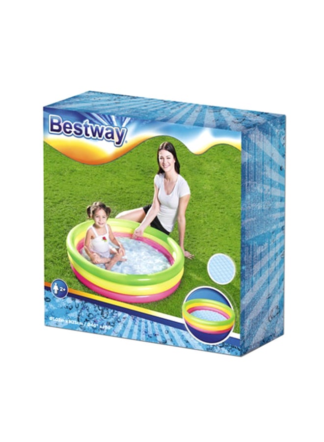 Bestway Inflatable 3-Rings Summer Pool 620Liters - Image 4