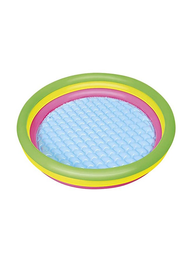 Bestway Inflatable 3-Rings Summer Pool 620Liters - Image 1