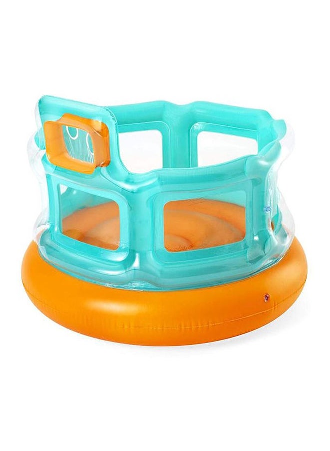 Bestway - Up, In And Over Hops 'N Hoops Bouncer With Repair Patch 1.52x1.52x1.17meter - Image 1