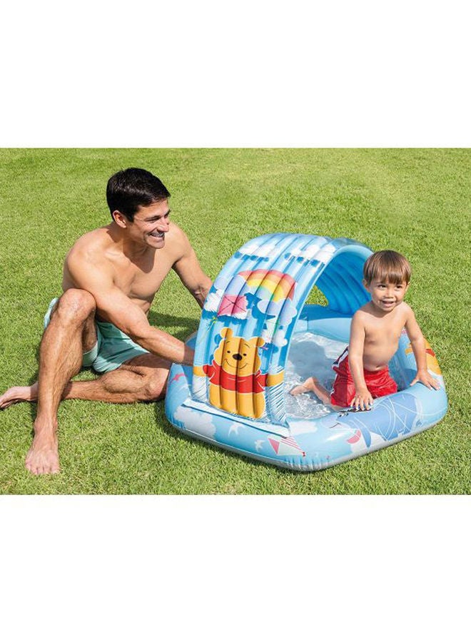 Winnie The Pooh Baby Inflatable Foldable Portable Lightweight Swimming Pool 109x102x71cm