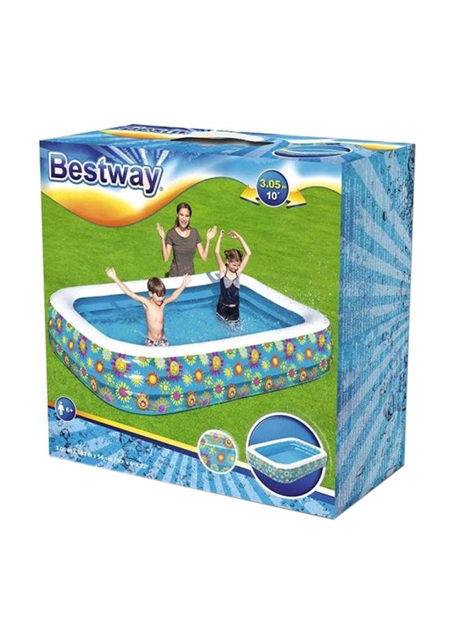 بست واي حوض سباحة هابي فلورا للأطفال 305x183x56سم - Image 2