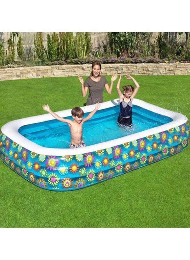 بست واي حوض سباحة هابي فلورا للأطفال 305x183x56سم - Image 3