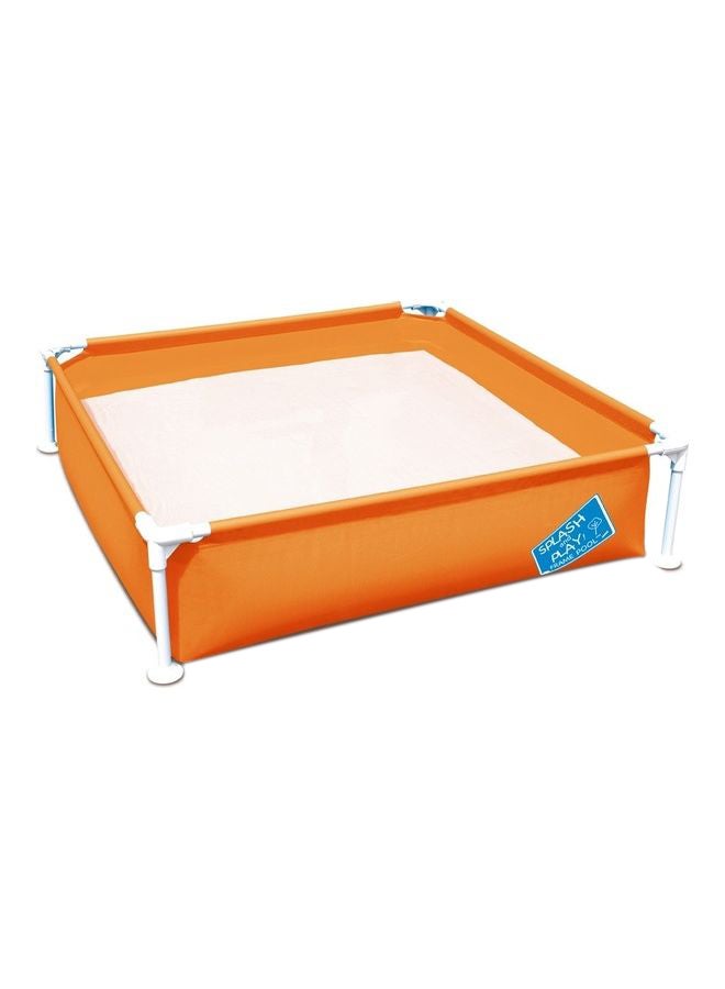 Bestway 1-Piece My First Frame Pool Multicolour 122 x 122 x 30.5meter  - Image 1