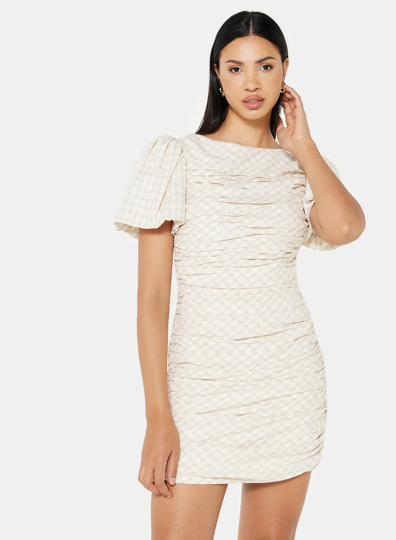 Cmeo collective Puff Sleeve Mini Dress