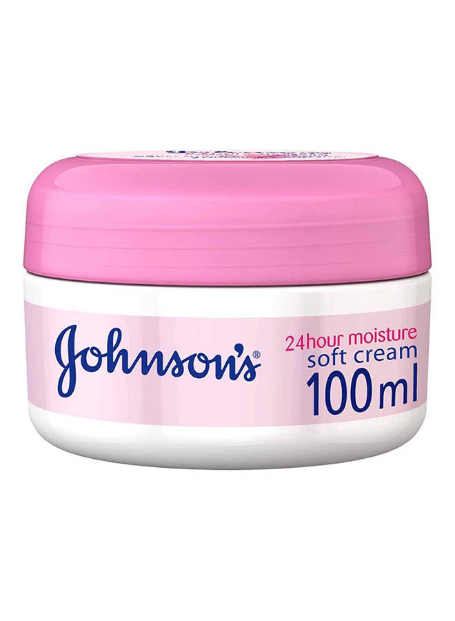 Johnson's Soft Cream Shea Butter Pink 100ml