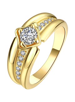 Fashionable Latest Shinny Simple Ring Kzcr135B10