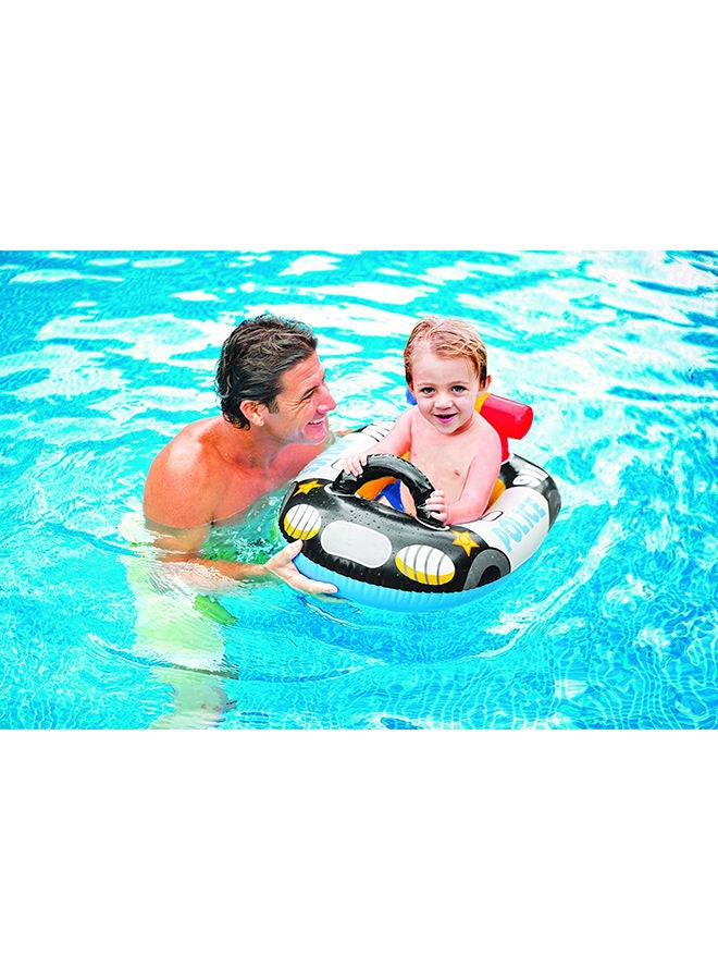 انتكس عوامة سباحة قابلة للنفخ بتصميم قارب 71x12x58سم - Image 2