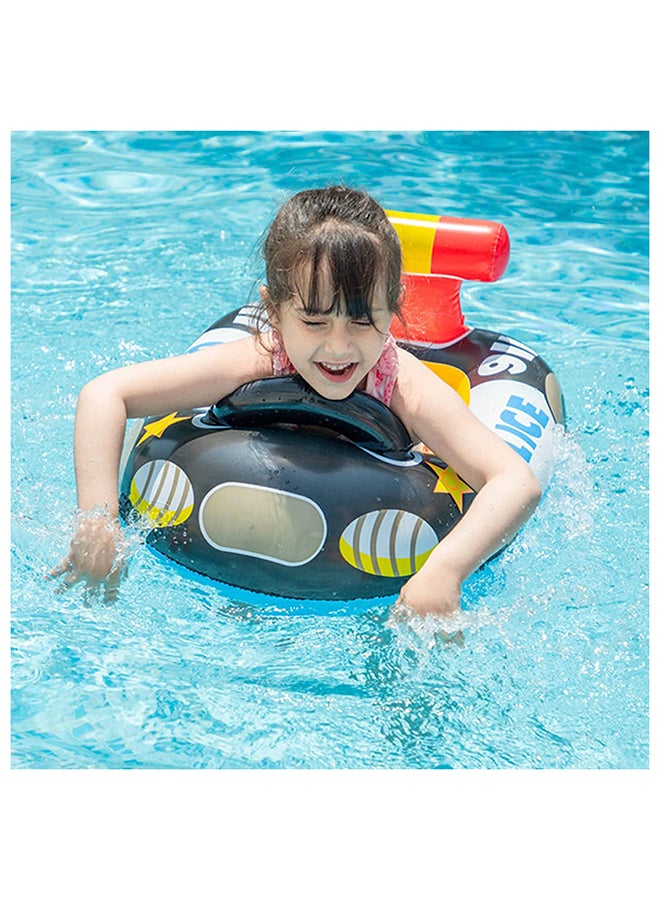 انتكس عوامة سباحة قابلة للنفخ بتصميم قارب 71x12x58سم - Image 3