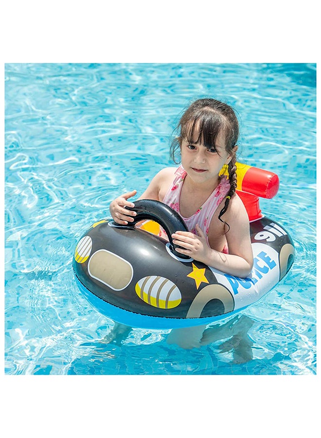 انتكس عوامة سباحة قابلة للنفخ بتصميم قارب 71x12x58سم - Image 4