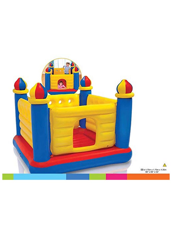 INTEX Jump-O-Lene Inflatable Castle Bouncer 482597 175.3x175.3x134.6cm - Image 4