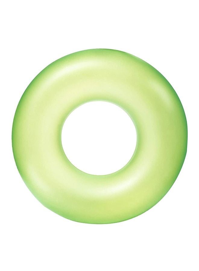Bestway Frosted Neon Swim Ring 2636024 76cm - Image 1
