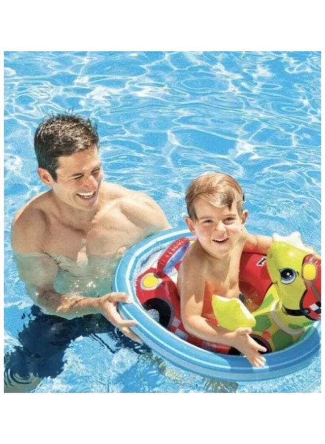 انتكس عوامة سباحة قابلة للنفخ بتصميم سلحفاة - Image 2