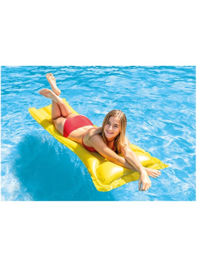 INTEX Solid Series Inflatable Swim Mat Float 183x69cm - Image 2