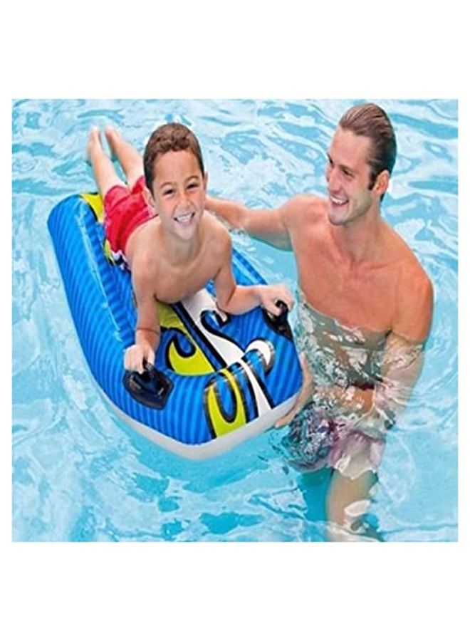 INTEX Joy Rider Inflatable Swimming Airbed Foat 112x62cm - Image 2