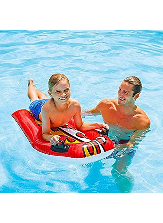 INTEX Joy Rider Inflatable Swimming Airbed Foat 112x62cm - Image 3
