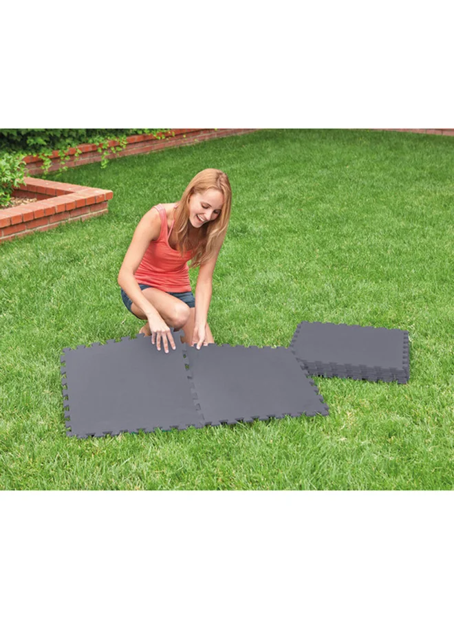 انتكس واقٍ مبطن للأرضية بتصميم متداخل 120x120سم