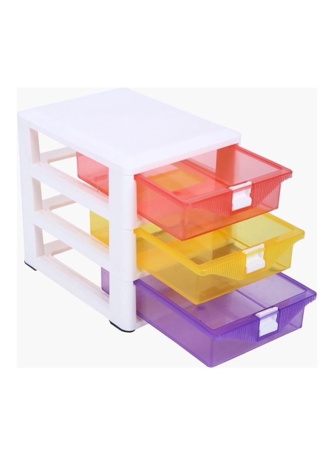 Home Box Elite 3 Tier Multi Purpose Organiser Multicolour 21 x 16 x 19cm - Image 2