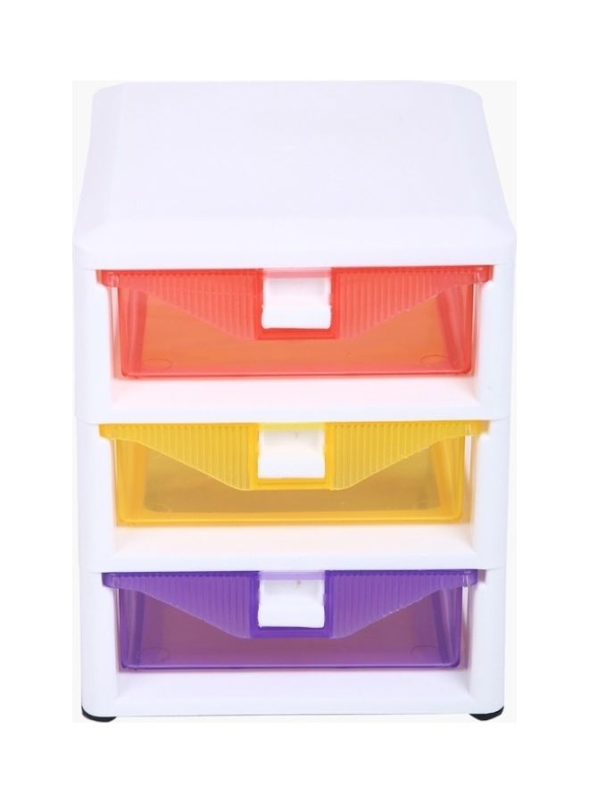 Home Box Elite 3 Tier Multi Purpose Organiser Multicolour 21 x 16 x 19cm - Image 3