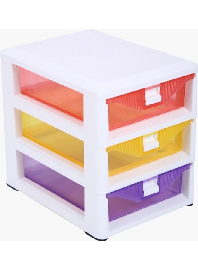 Home Box Elite 3 Tier Multi Purpose Organiser Multicolour 21 x 16 x 19cm - Image 5
